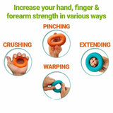 3 LEVELS FINGER STRETCHER RESISTANCE BANDS