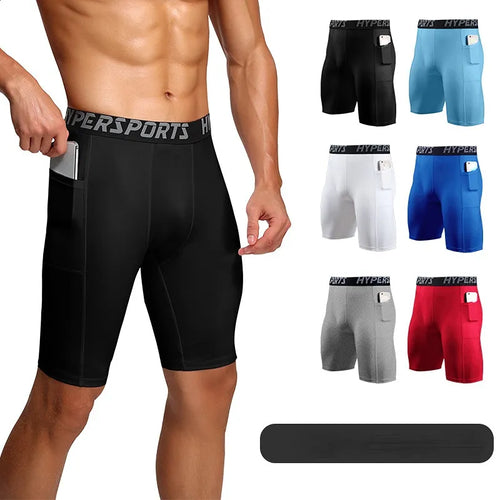 COMPRESSION MEN RUNNING TIGHTS