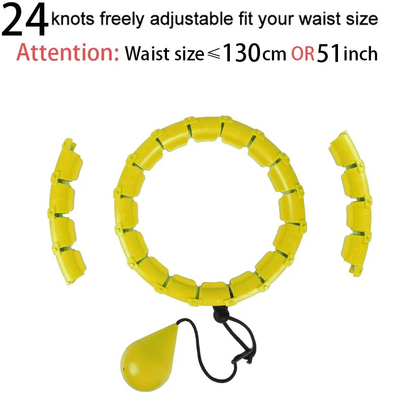 ADJUSTABLE SPORT SMART HULA HOOPS