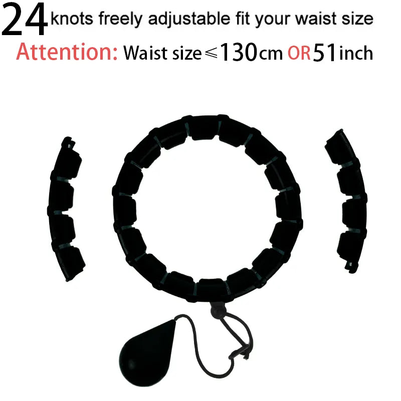 ADJUSTABLE SPORT SMART HULA HOOPS