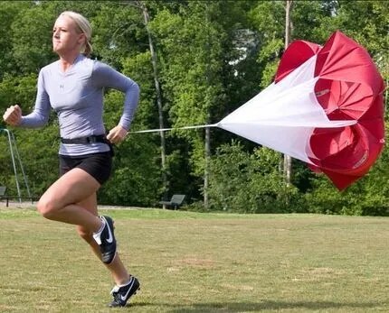 PARACHUTE SPEED RESISTANCE TRAINING